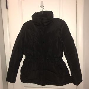 New short black coat